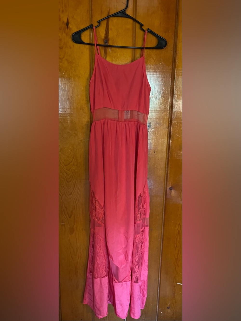 Ali & Kris Coral Maxi Dress